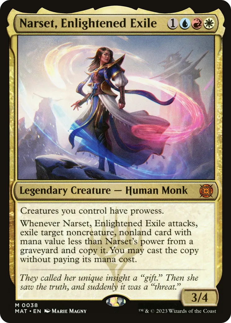 Narset, Enlightened Exile — March of the Machine: The Aftermath — Magic: The Gathering