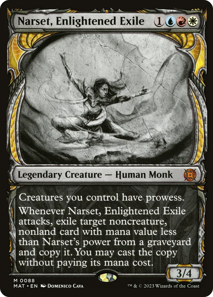 Narset, Enlightened Exile — March of the Machine: The Aftermath — Magic: The Gathering