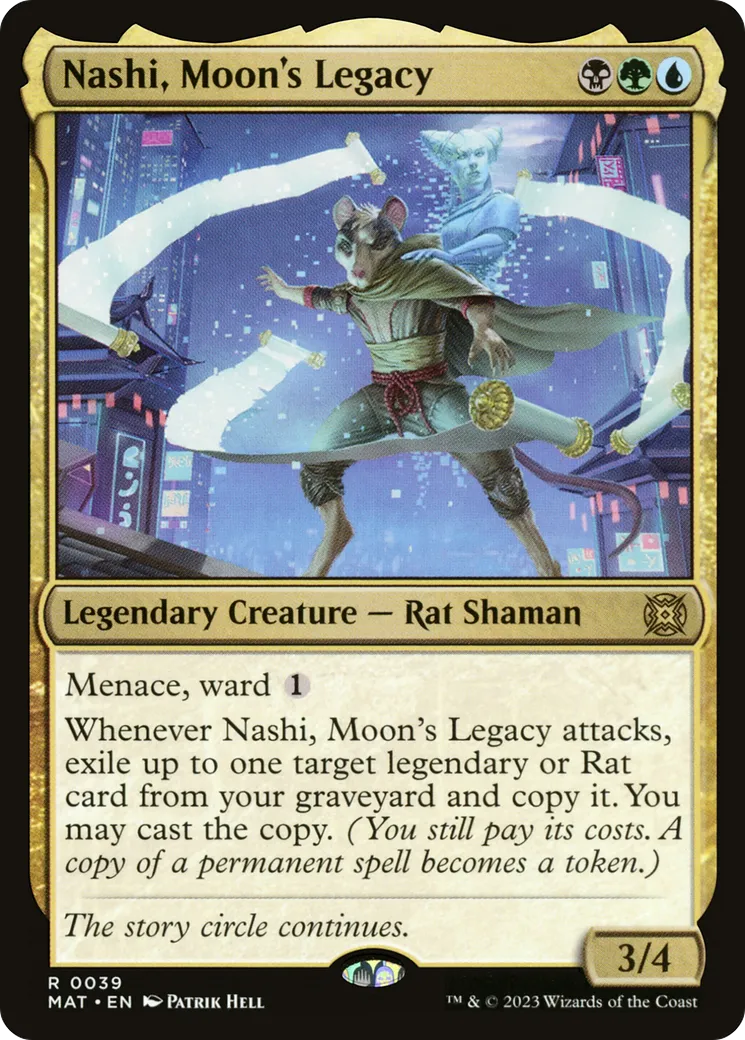 Nashi, héritage de la lune — March of the Machine: The Aftermath — Magic: The Gathering