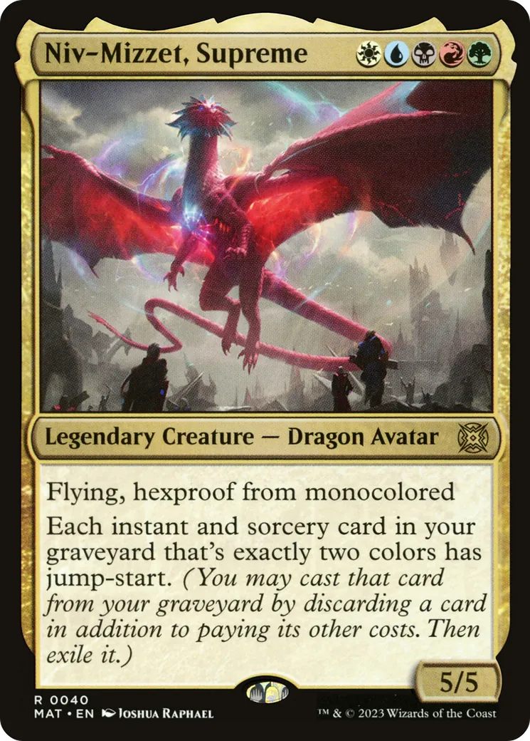 Niv-Mizzet, Supreme — March of the Machine: The Aftermath — Magic: The Gathering