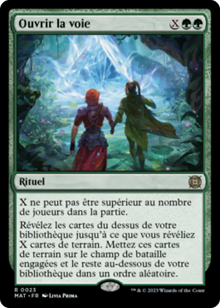 Ouvrir la voie — March of the Machine: The Aftermath — Magic: The Gathering