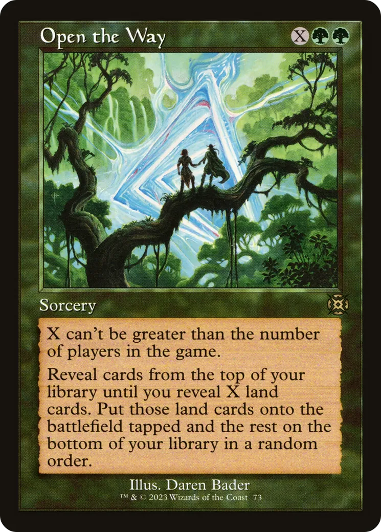 Open the Way — March of the Machine: The Aftermath — Magic: The Gathering