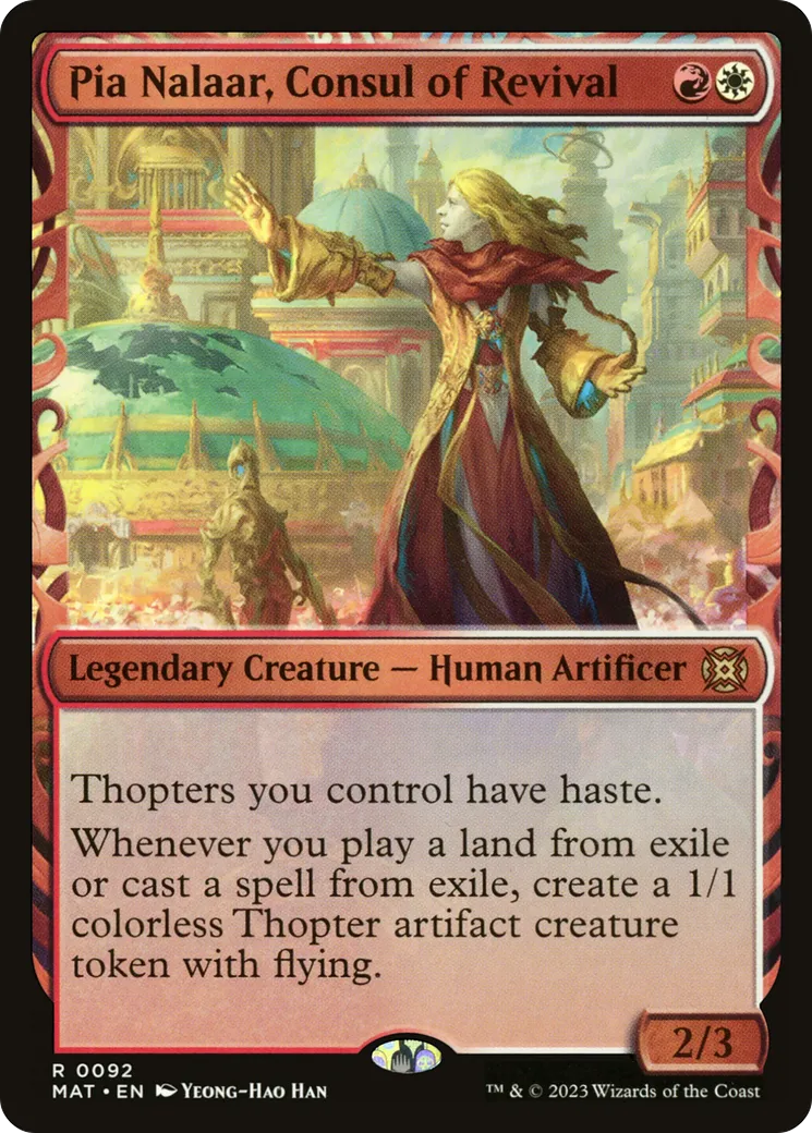 Pia Nalaar, Consul of Revival — March of the Machine: The Aftermath — Magic: The Gathering