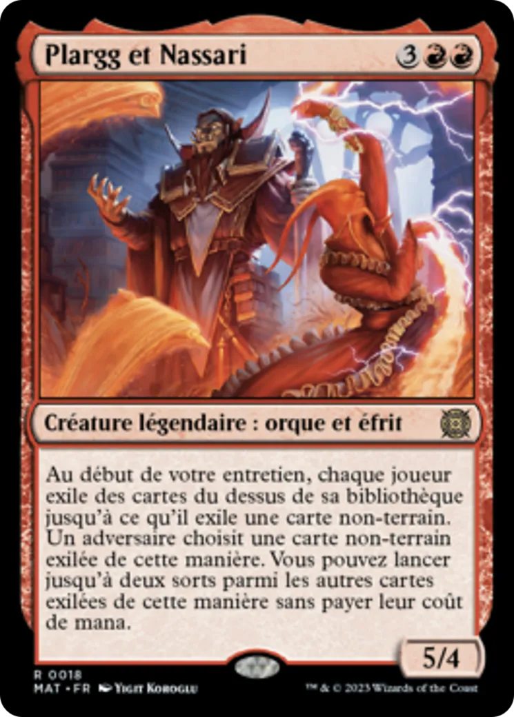 Plargg et Nassari — March of the Machine: The Aftermath — Magic: The Gathering
