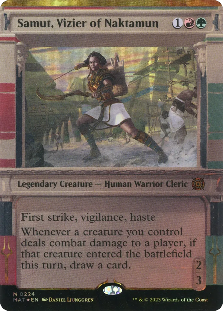 Samut, Vizier of Naktamun — March of the Machine: The Aftermath — Magic: The Gathering