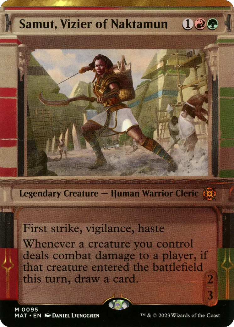 Samut, vizir de Naktamon — March of the Machine: The Aftermath — Magic: The Gathering