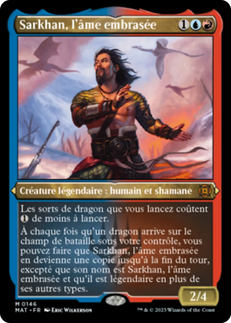 Sarkhan, l'âme embrasée — March of the Machine: The Aftermath — Magic: The Gathering