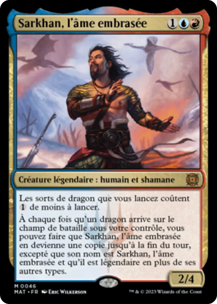 Sarkhan, l'âme embrasée — March of the Machine: The Aftermath — Magic: The Gathering