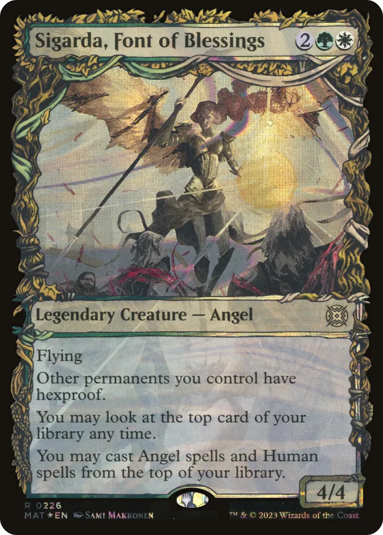 Sigarda, fontaine de bénédictions — March of the Machine: The Aftermath — Magic: The Gathering