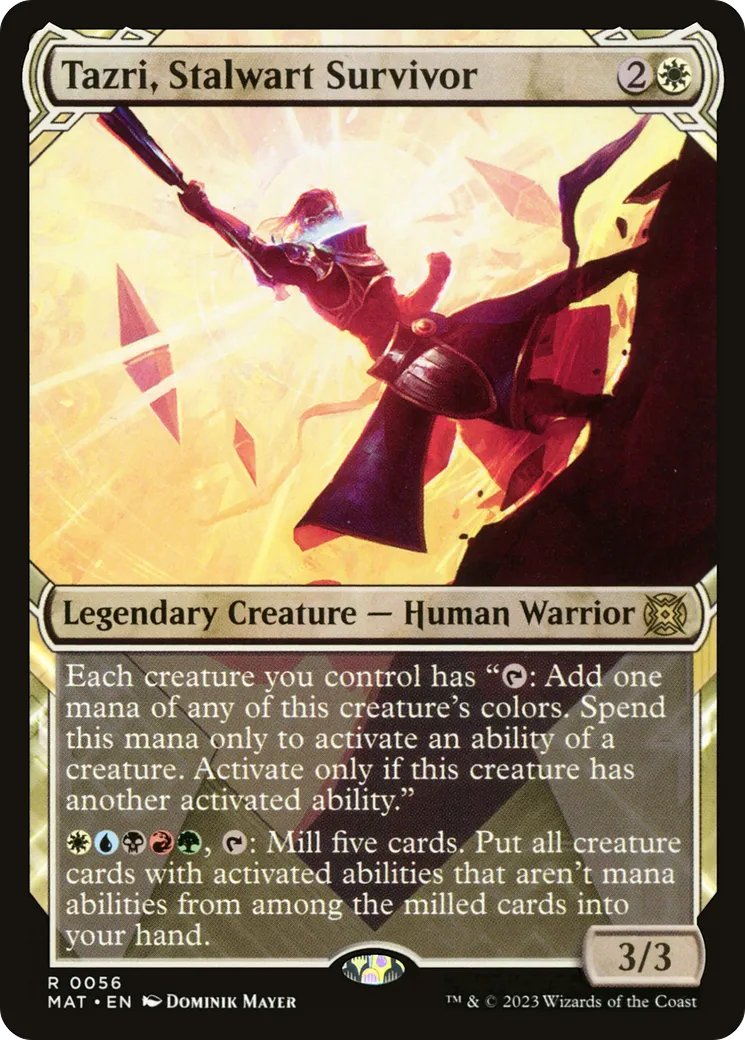 Tazri, résistante vaillante — March of the Machine: The Aftermath — Magic: The Gathering