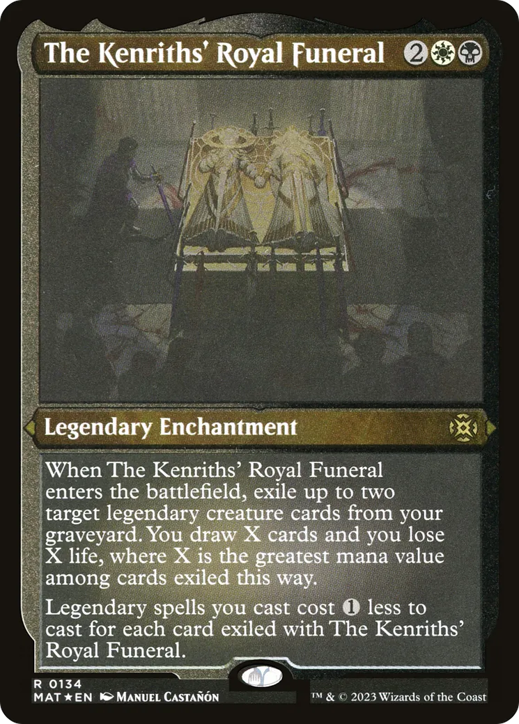 Funérailles royales des Kenrith — March of the Machine: The Aftermath — Magic: The Gathering