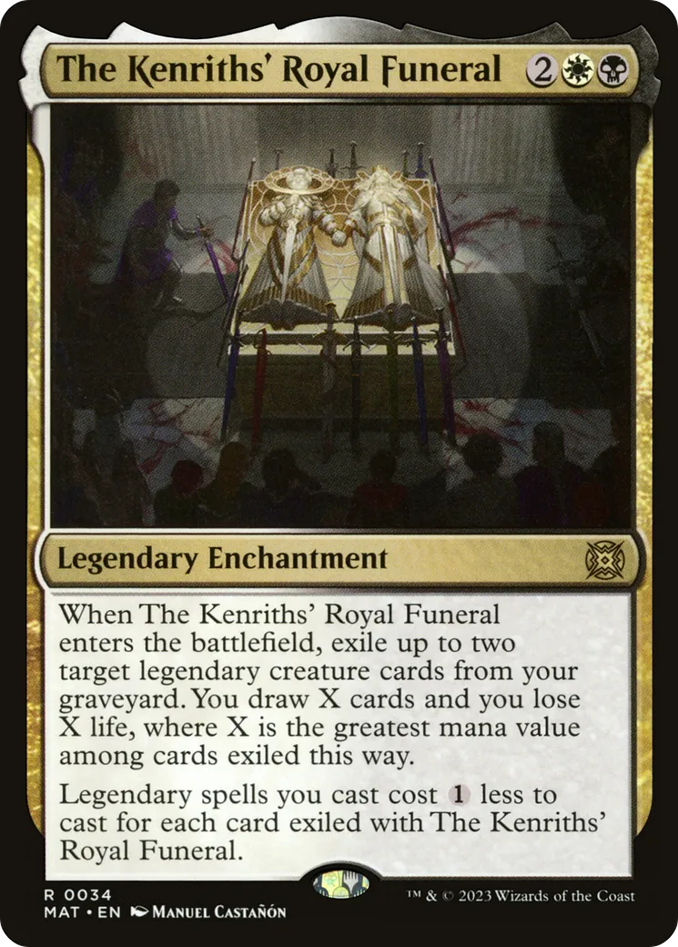 Funérailles royales des Kenrith — March of the Machine: The Aftermath — Magic: The Gathering