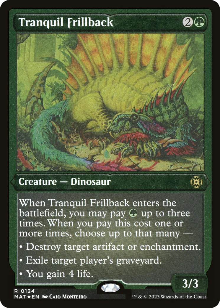 Crêtéchine tranquille — March of the Machine: The Aftermath — Magic: The Gathering