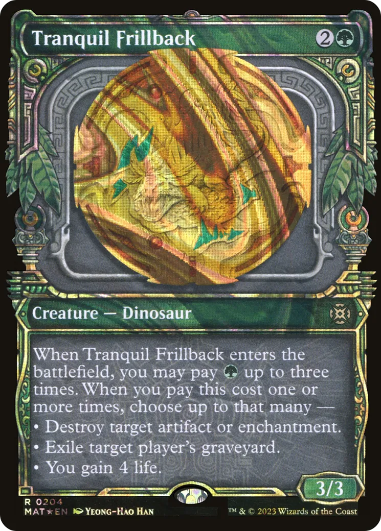 Tranquil Frillback — March of the Machine: The Aftermath — Magic: The Gathering