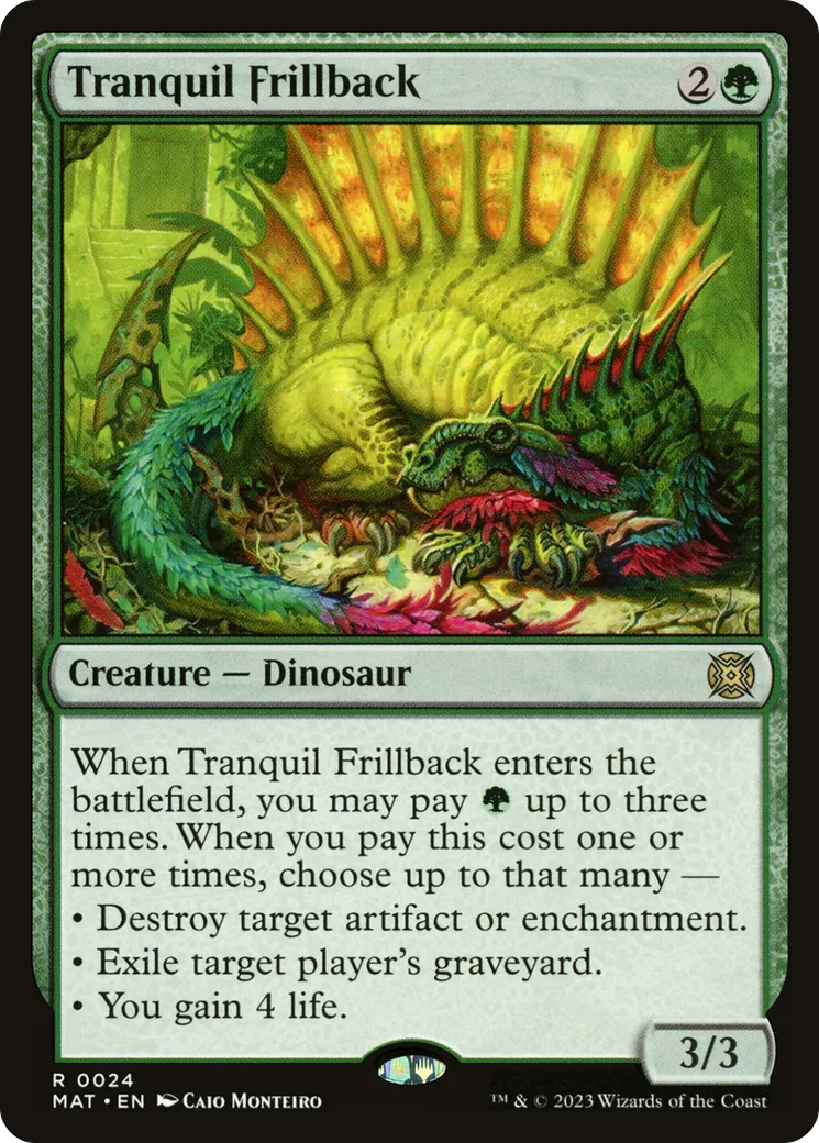 Crêtéchine tranquille — March of the Machine: The Aftermath — Magic: The Gathering