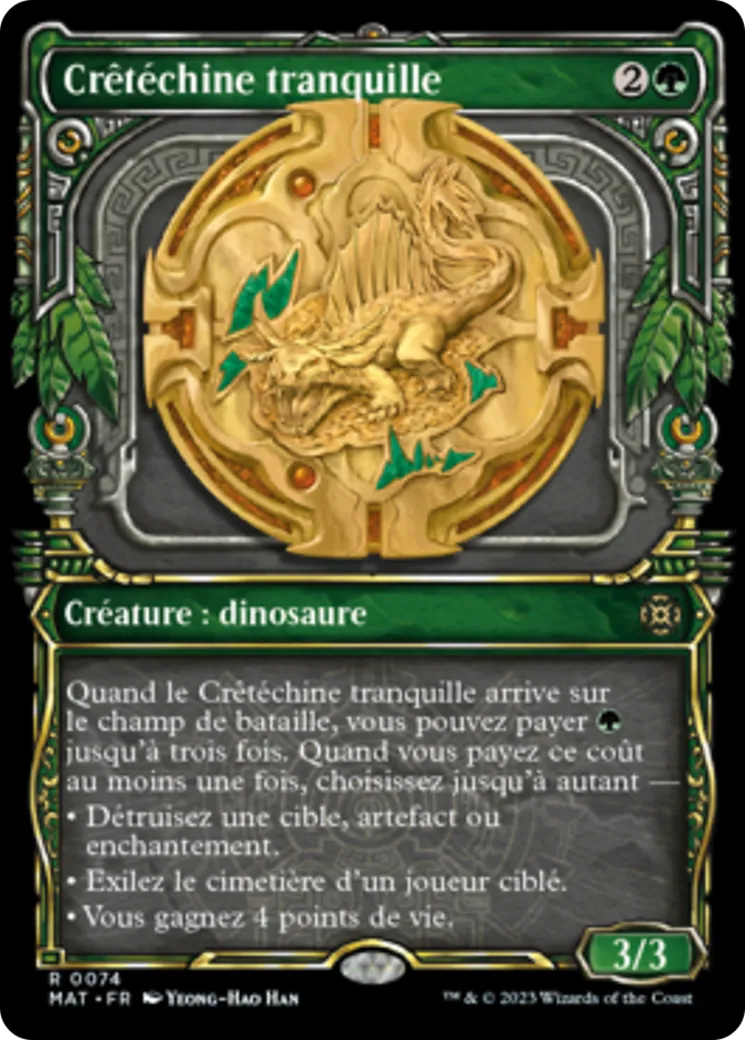 Crêtéchine tranquille — March of the Machine: The Aftermath — Magic: The Gathering