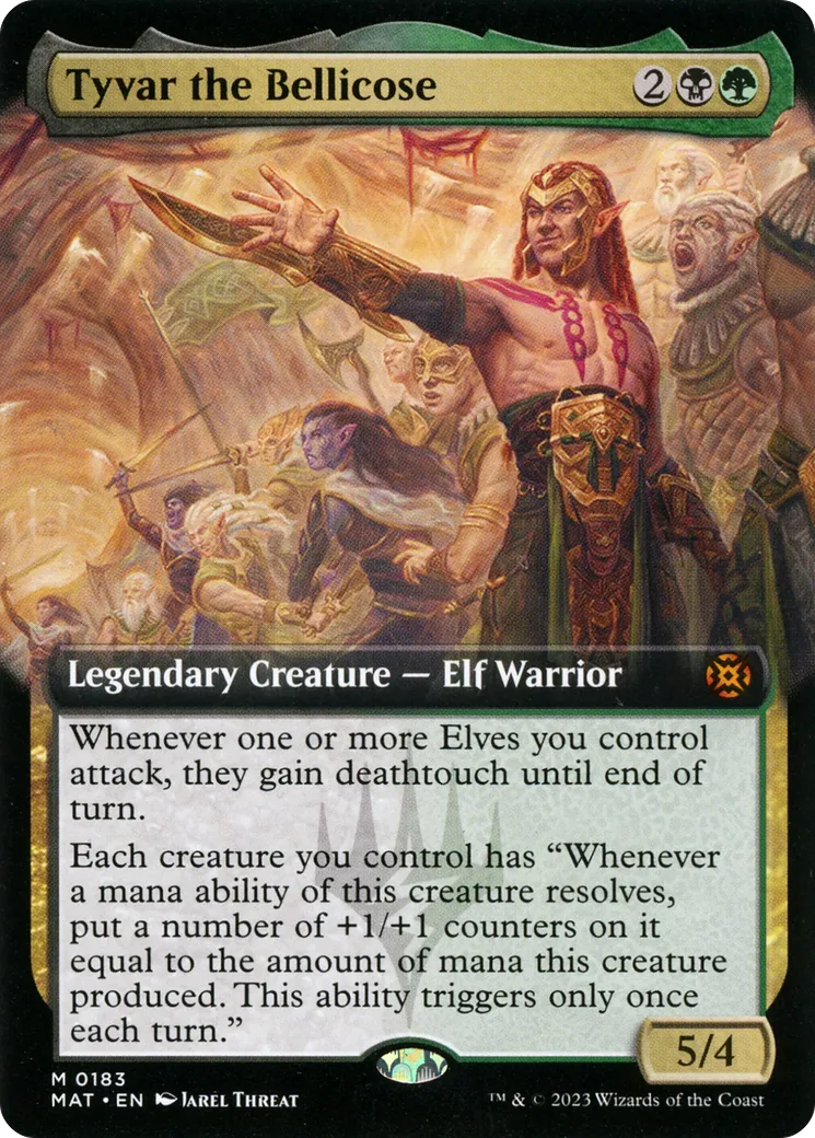 Tyvar the Bellicose — March of the Machine: The Aftermath — Magic: The Gathering