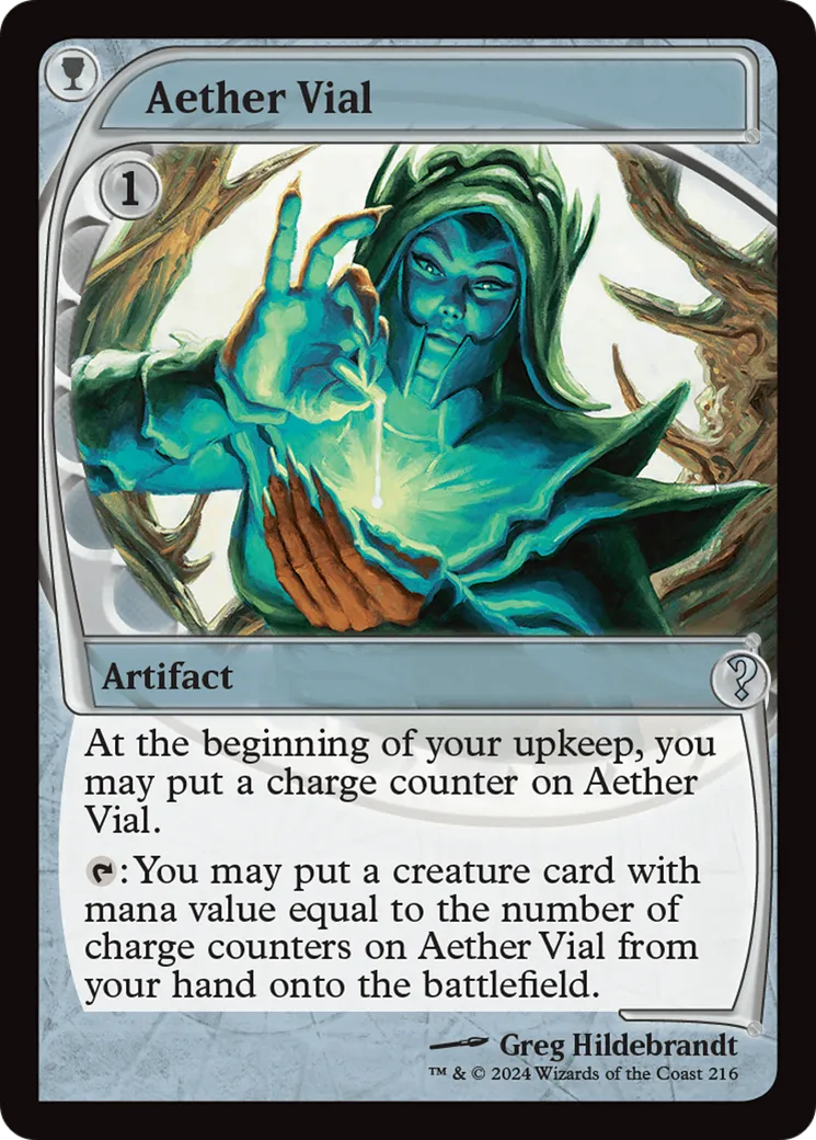 Fiole d'Aether — Mystery Booster 2 — Magic: The Gathering
