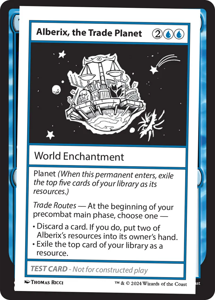 Alberix, the Trade Planet — Mystery Booster 2 — Magic: The Gathering