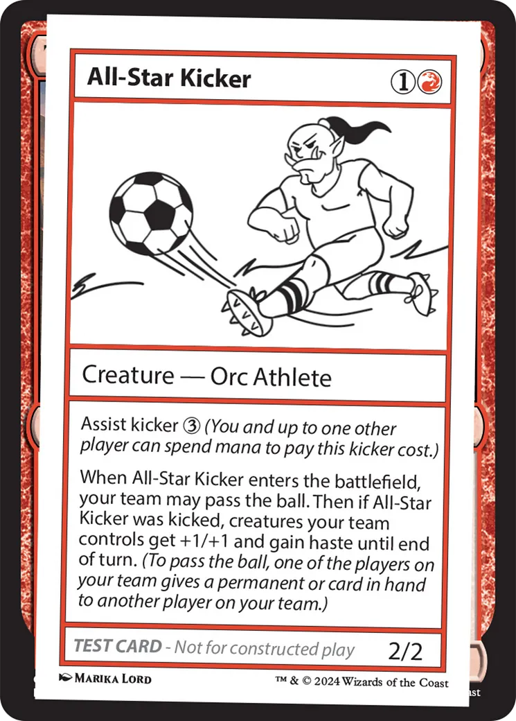All-Star Kicker — Mystery Booster 2 — Magic: The Gathering