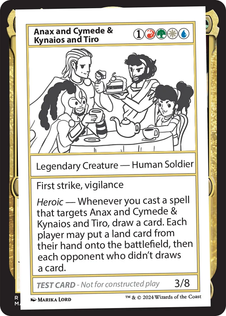 Anax and Cymede & Kynaios and Tiro — Mystery Booster 2 — Magic: The Gathering