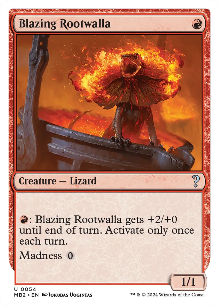 Agame brûlant — Mystery Booster 2 — Magic: The Gathering