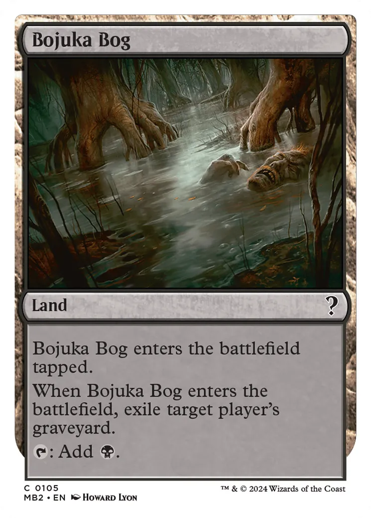 Bojuka Bog — Mystery Booster 2 — Magic: The Gathering
