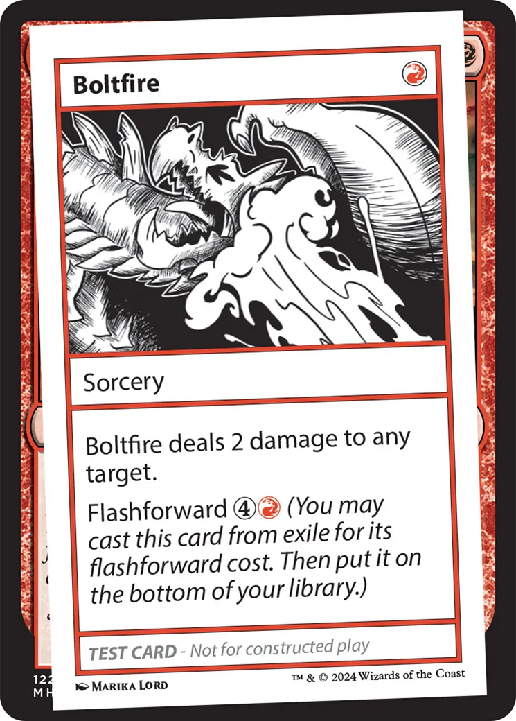 Boltfire — Mystery Booster 2 — Magic: The Gathering