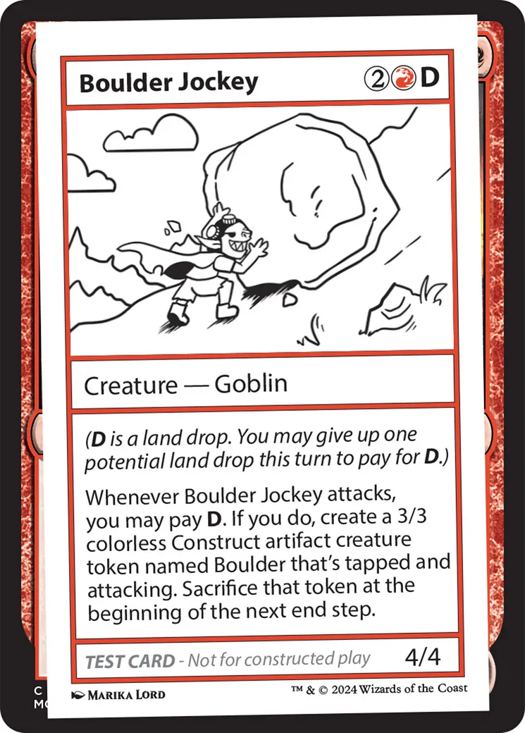 Boulder Jockey — Mystery Booster 2 — Magic: The Gathering