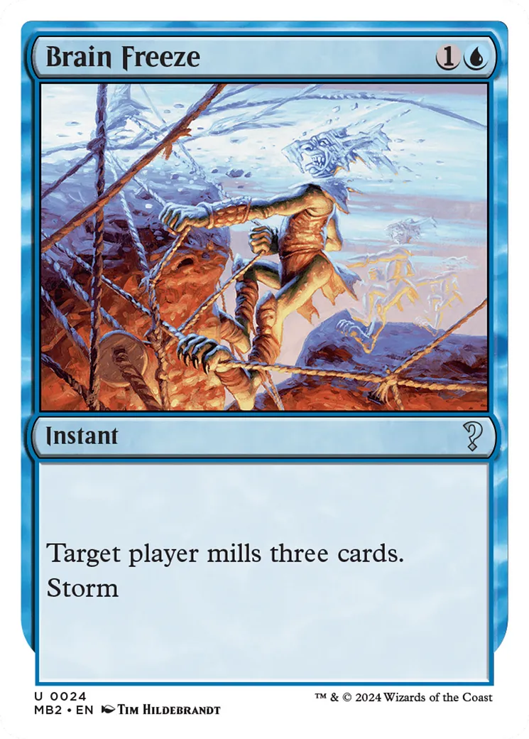 Blocage cérébral — Mystery Booster 2 — Magic: The Gathering