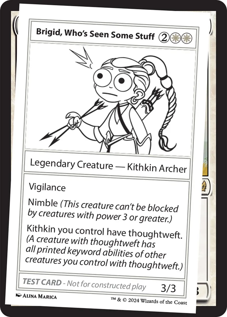 Brigid, Who's Seen Some Stuff — Mystery Booster 2 — Magic: The Gathering