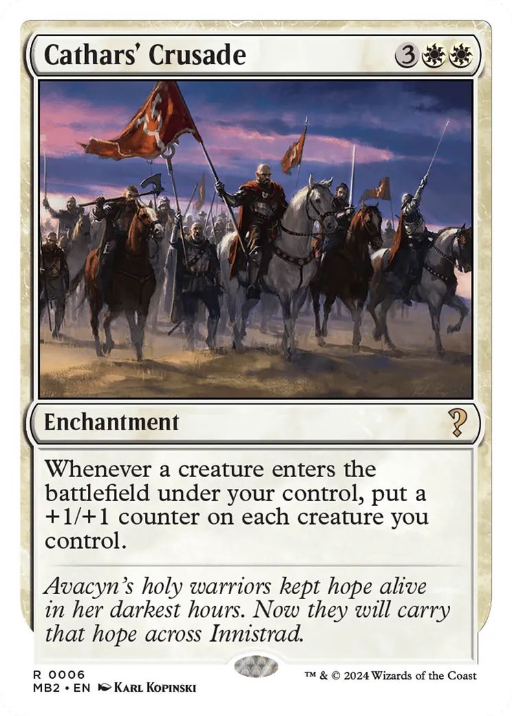 Croisade cathare — Mystery Booster 2 — Magic: The Gathering