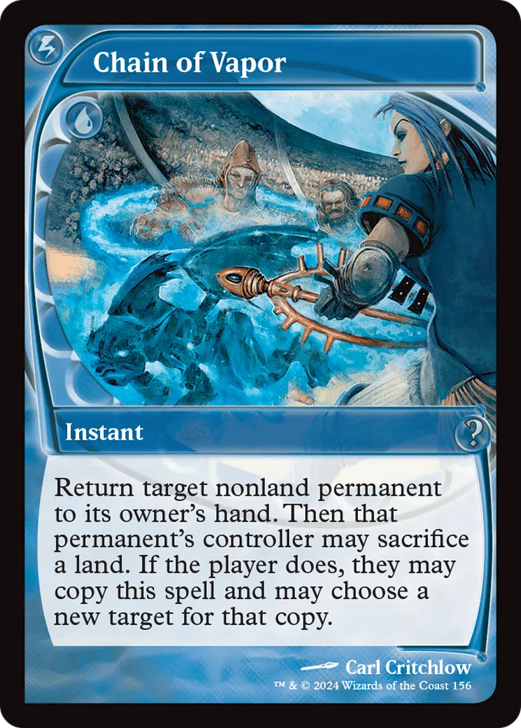 Chain of Vapor — Mystery Booster 2 — Magic: The Gathering