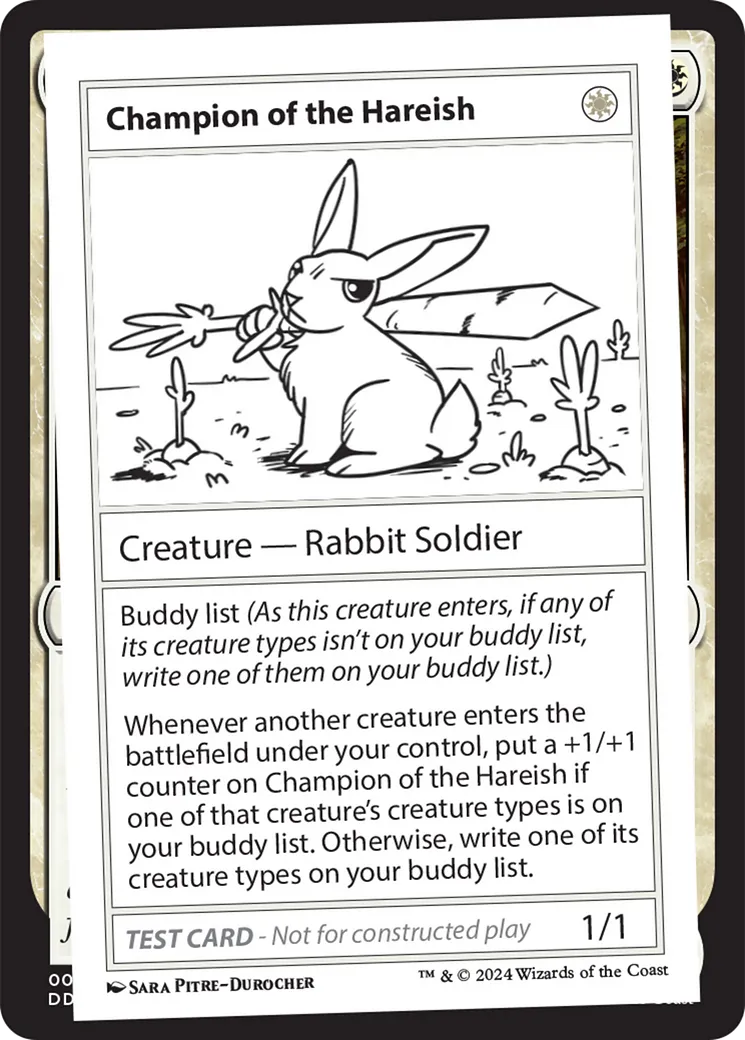 Champion of the Hareish — Mystery Booster 2 — Magic: The Gathering