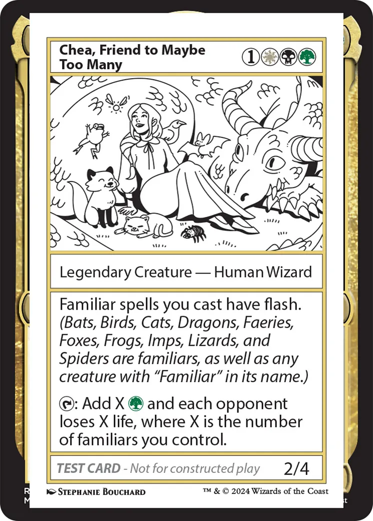 Chea, Friend to Maybe Too Many — Mystery Booster 2 — Magic: The Gathering