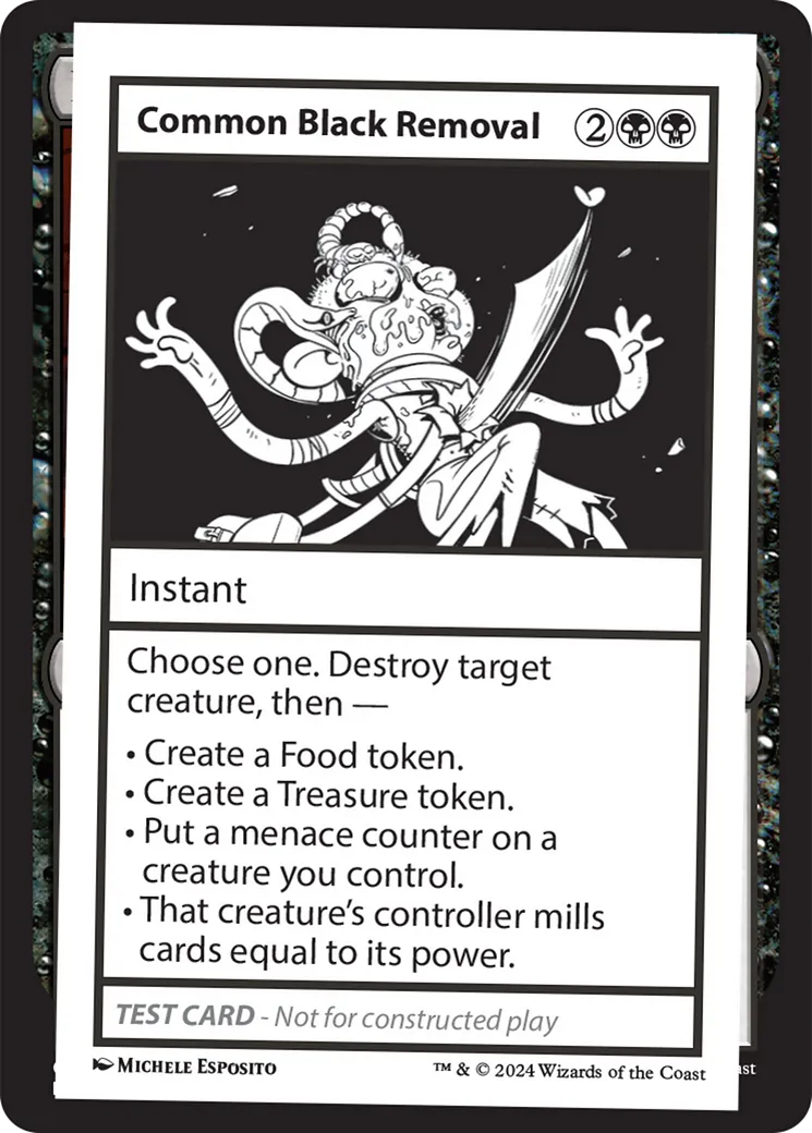 Common Black Removal — Mystery Booster 2 — Magic: The Gathering