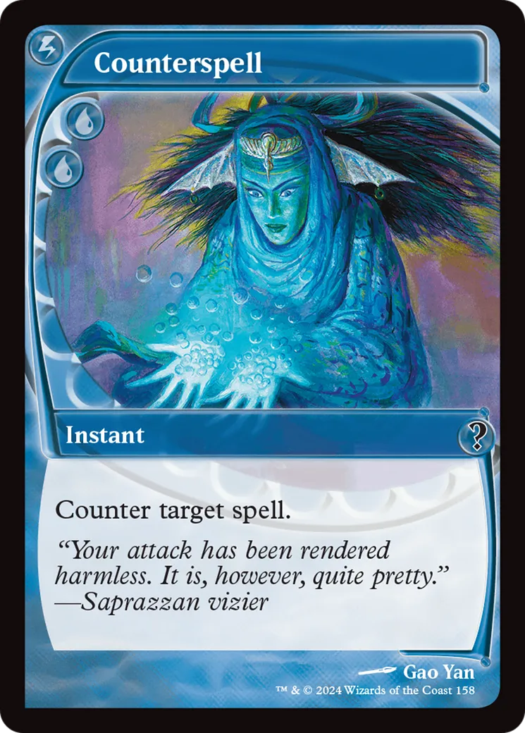 Counterspell — Mystery Booster 2 — Magic: The Gathering