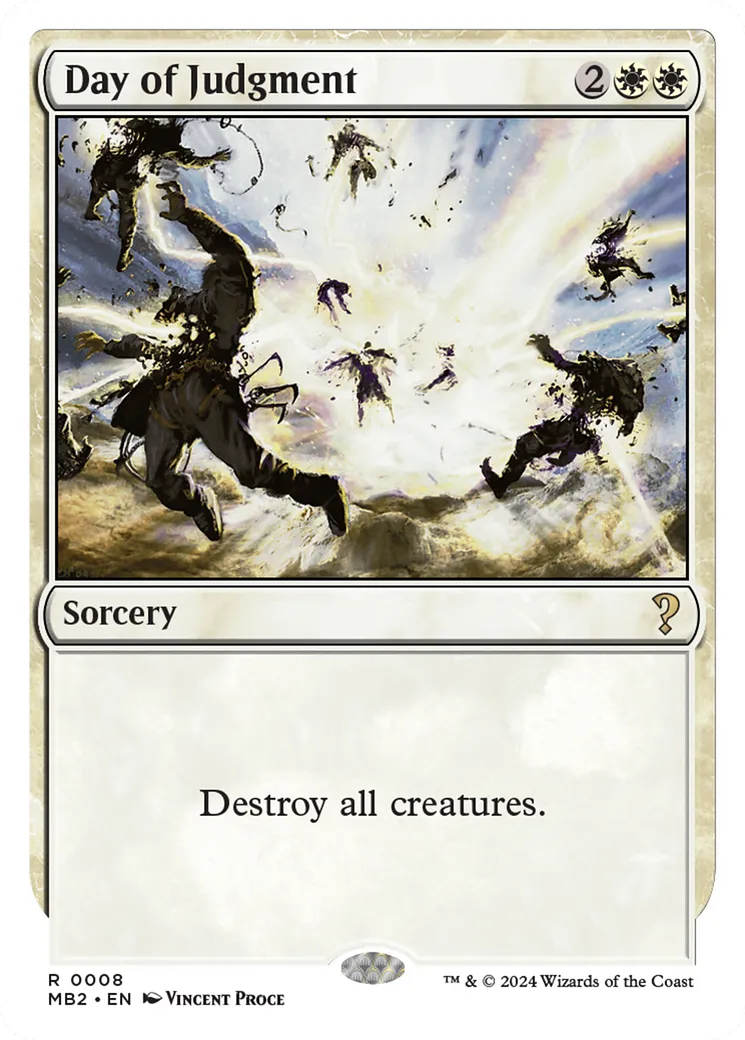 Jour de condamnation — Mystery Booster 2 — Magic: The Gathering