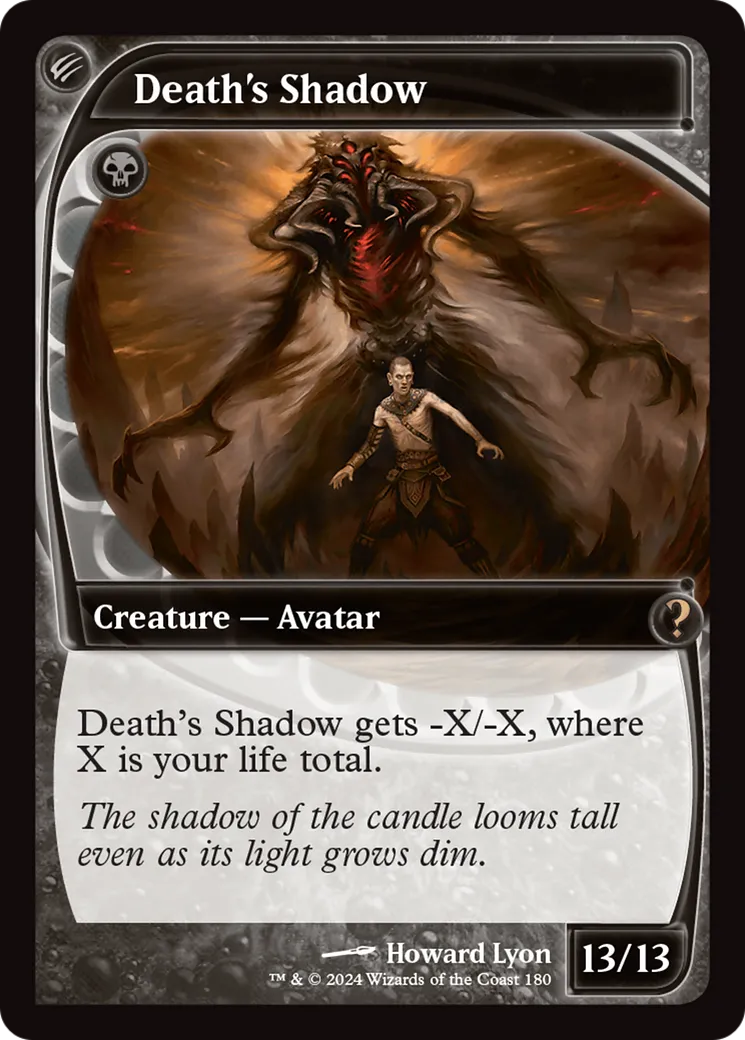 Death's Shadow — Mystery Booster 2 — Magic: The Gathering
