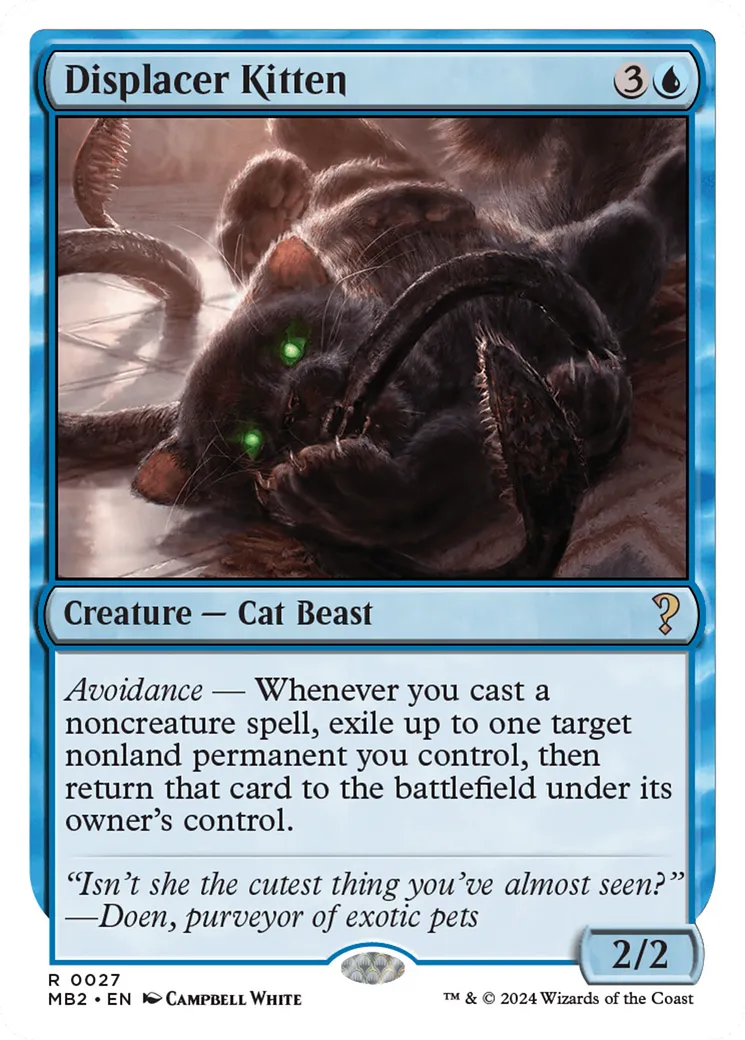 Chaton éclipsant — Mystery Booster 2 — Magic: The Gathering