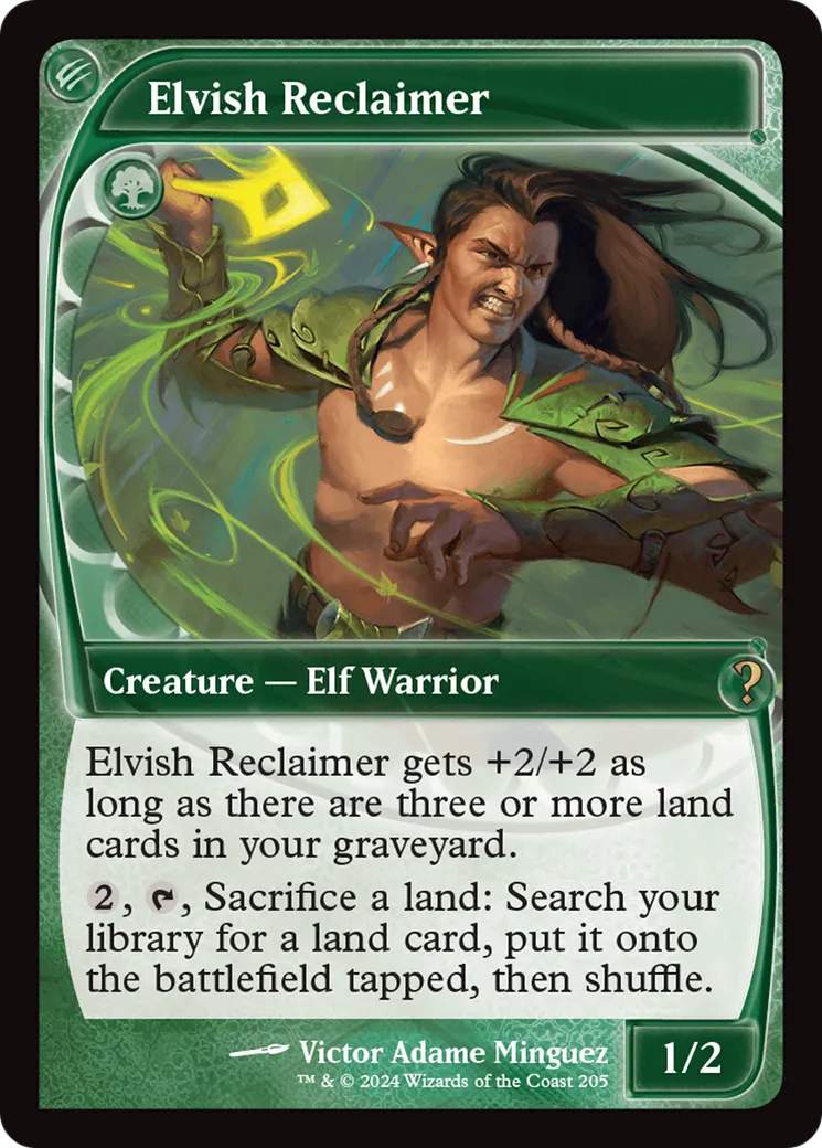 Recouvreur elfe — Mystery Booster 2 — Magic: The Gathering