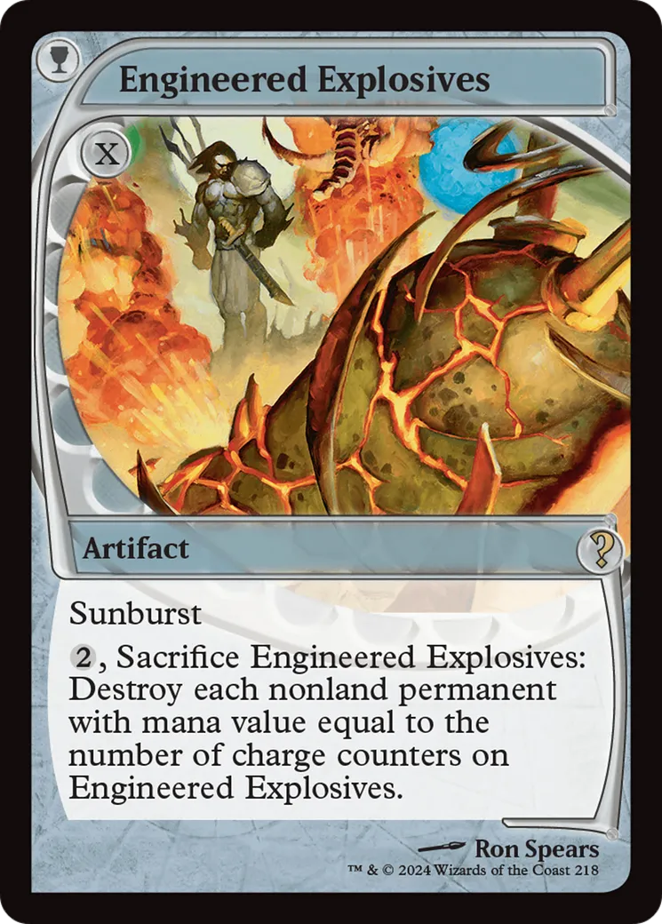 Engineered Explosives — Mystery Booster 2 — Magic: The Gathering