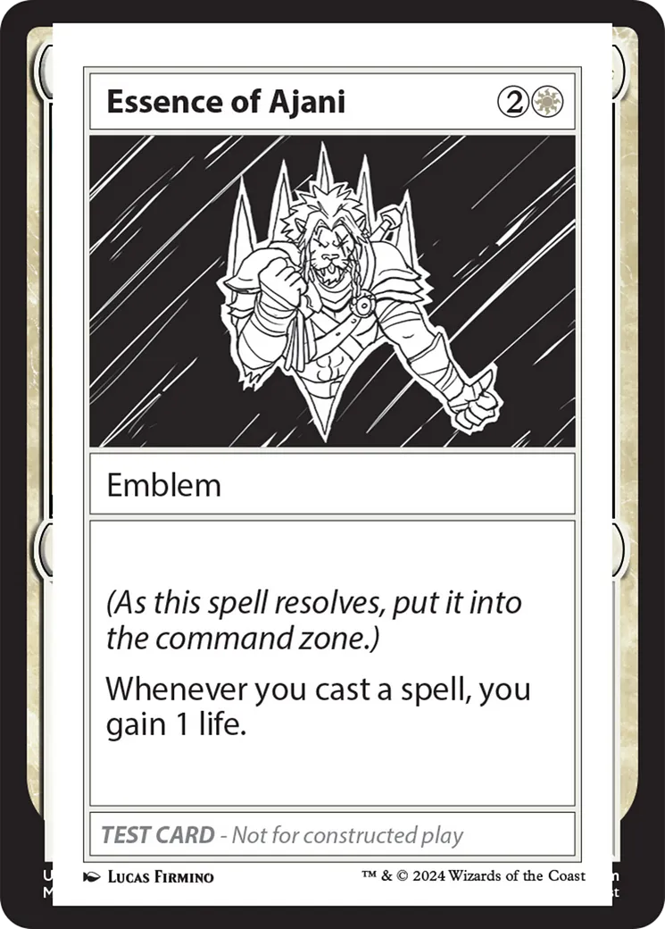 Essence of Ajani — Mystery Booster 2 — Magic: The Gathering