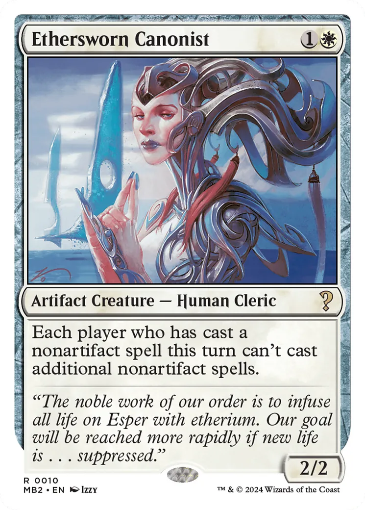 Canoniste des Éthermentés — Mystery Booster 2 — Magic: The Gathering