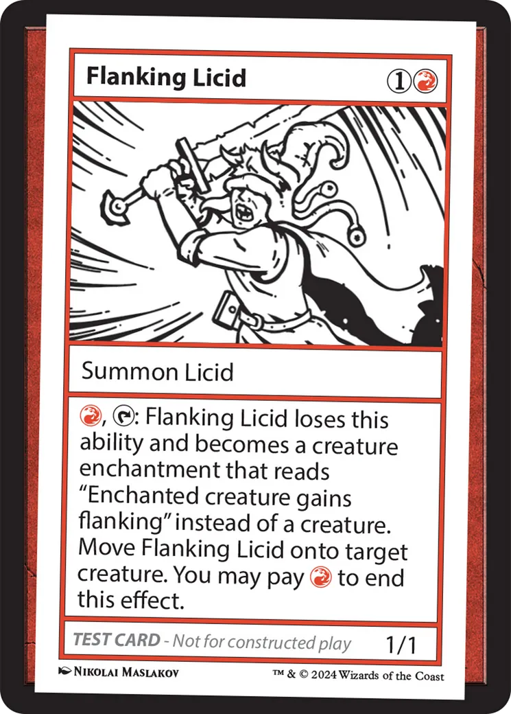 Flanking Licid — Mystery Booster 2 — Magic: The Gathering