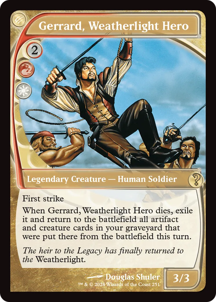 Gerrard, héros de l'Aquilon — Mystery Booster 2 — Magic: The Gathering