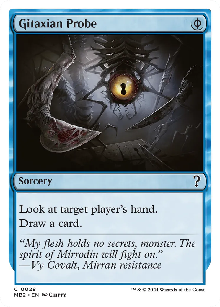 Gitaxian Probe — Mystery Booster 2 — Magic: The Gathering