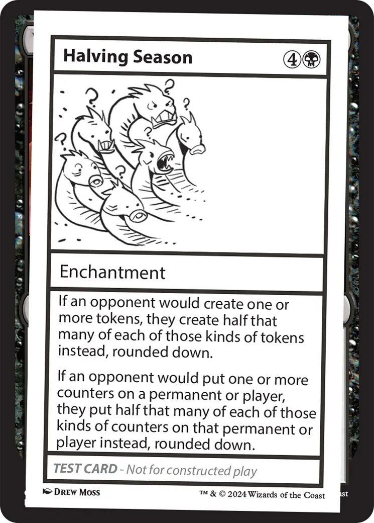 Halving Season — Mystery Booster 2 — Magic: The Gathering