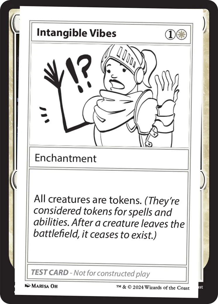 Intangible Vibes — Mystery Booster 2 — Magic: The Gathering