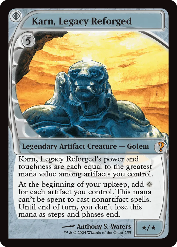 Karn, Legacy Reforged — Mystery Booster 2 — Magic: The Gathering